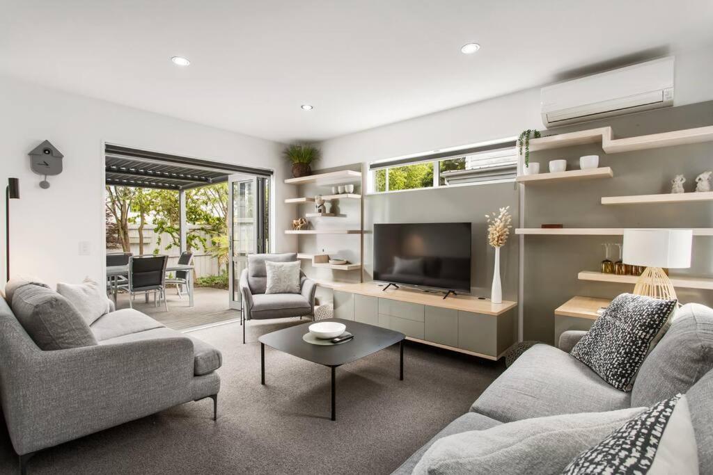 דירות כרייסטצ'רץ' Convenient Urban Townhouse 2 Carparks Available מראה חיצוני תמונה